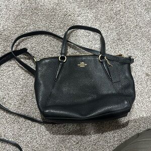 Black coach bag